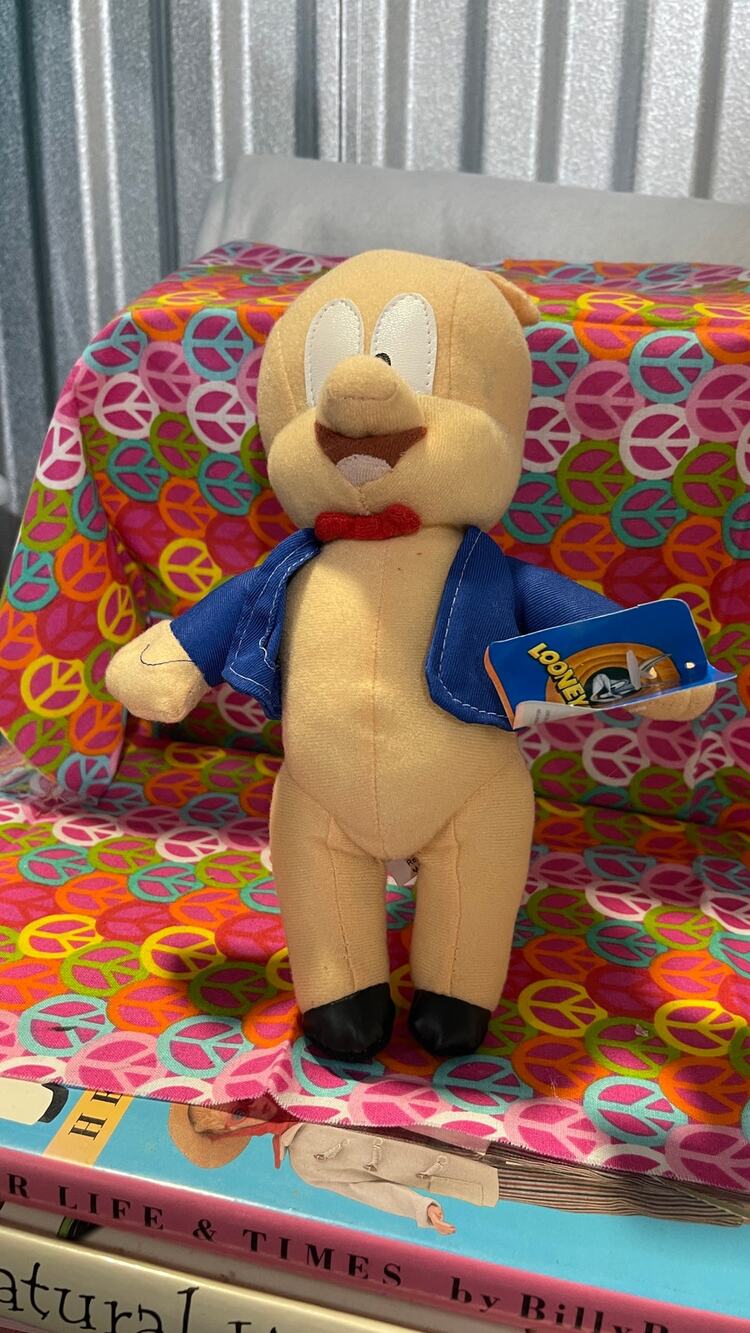 Looney Tunes Porky Pig Plush Stuffed Animal